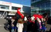 A scuola auguri e regali: c’è anche Babbo Natale in carrozza