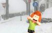 Snoopy e i suoi amici tra la neve