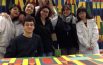 Pannelli decorati per la scuola:  l’alternanza è un esplosione di colori