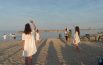 La famiglia dei Malavoglia sulla spiaggia di Potenza Picena