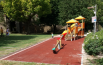 Un parco giochi nuovo di zecca