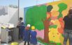 Il cortile della scuola si trasforma  con la tavolozza delle quattro stagioni