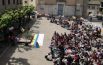 La scuola scende in piazza, in 700 contro la guerra in Siria
