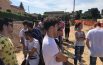 Futuri geometri nel cratere: visita alle casette e in zona rossa