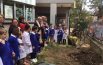 Cresce il bosco della scuola: piantati leccio, faggio, carpino nero e roverella