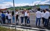 Flash mob per l’Infinito:  un video alle medie di Montecosaro,  400 in piazza al “Filelfo”