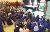 Il bentornato della scuola alle campionesse della scacchiera