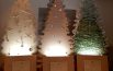 Acciaio, provette e fili verdi:  gli alberi di Natale dell’lIpsia “Frau”  sono creativi