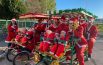 Babbo Natale arriva in risciò