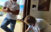 Esami di maturità in presenza,  all’Ipsia Frau pulirsi bene le scarpe  prima di entrare