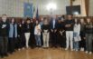 Con i ciceroni del Fai alla scoperta  della sala del Consiglio provinciale