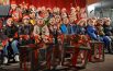 Canti, mercatini e pesca: festa di Natale al Convitto