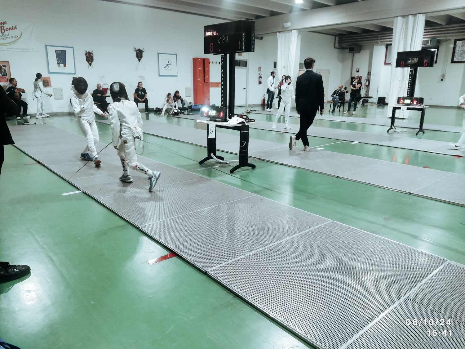 Agata Parenti e Valerio La Porta,  l’orgoglio della Macerata Scherma