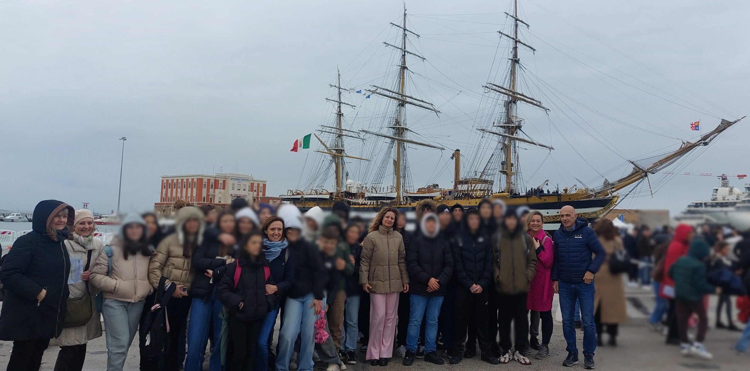 «Salire a bordo dell’Amerigo Vespucci è come vivere una leggenda»