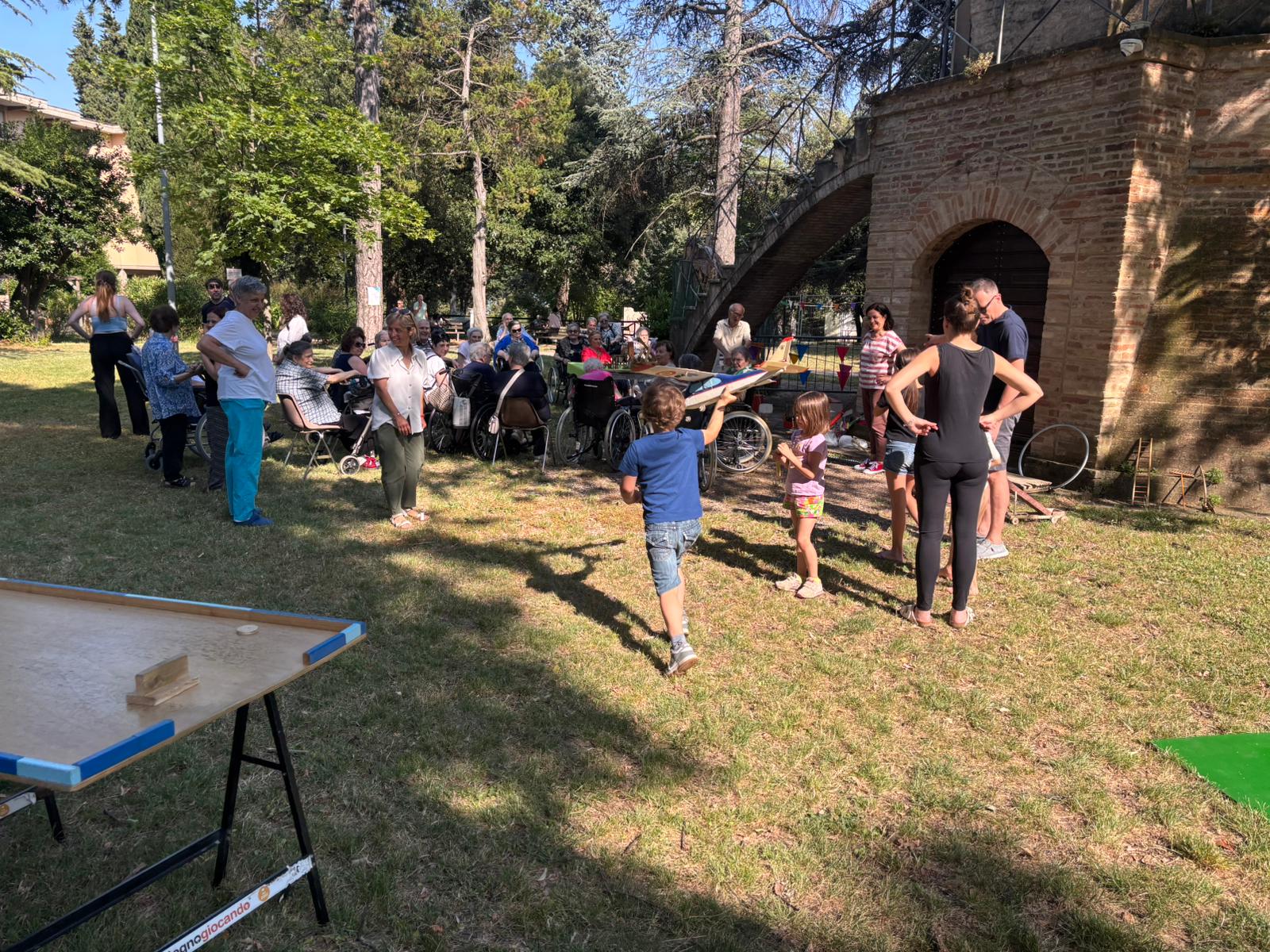 Al Parco di Villa Cozza giochi per tutte le età «La cura per la comunità»