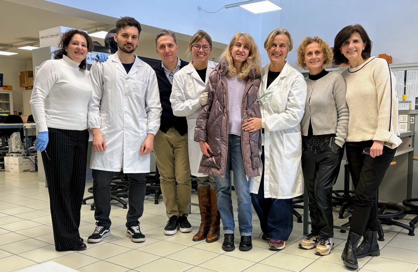 Insegnanti a scuola di biotecnologie