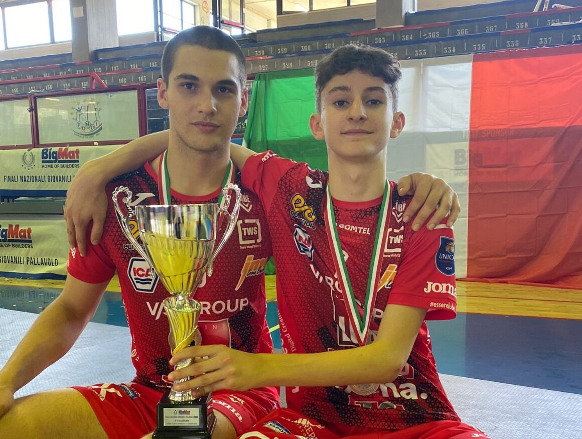Volley, i lubini Primerano e Talevi convocati in nazionale under 16