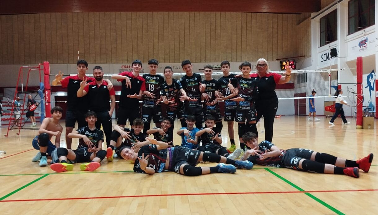 Under 14, Academy Volley Lube conquista il titolo regionale