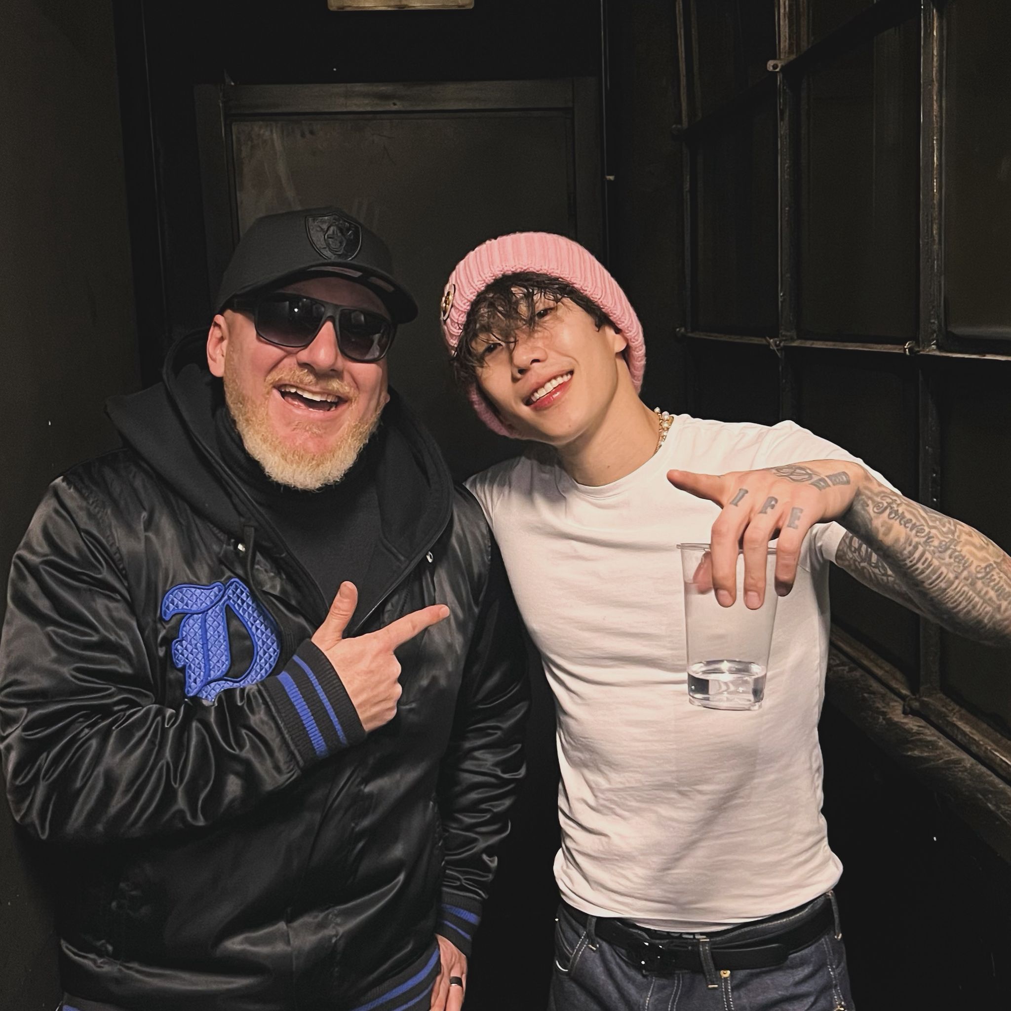 Cesare Mario Viacava e Jay Park a Milano