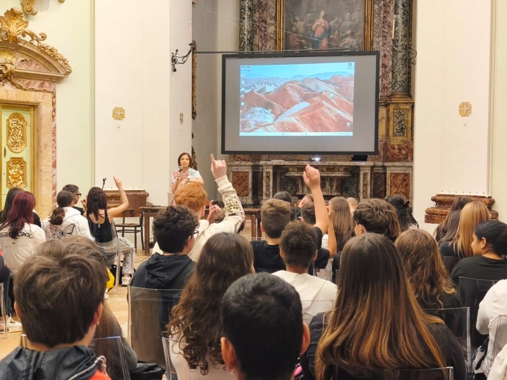 Giornata dell'accoglienza con la preside Marcantonelli