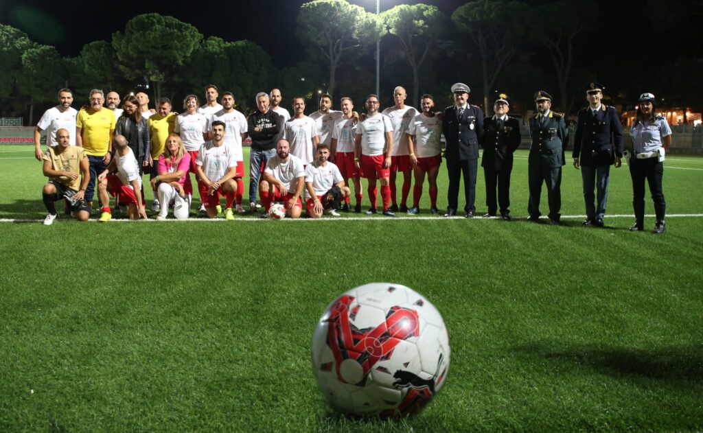 il team Macerata Forze dell'ordine