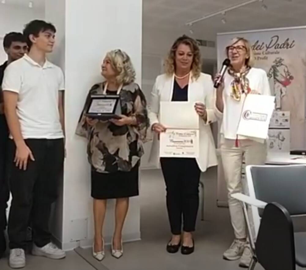 La premiazione a Terra dei Padri