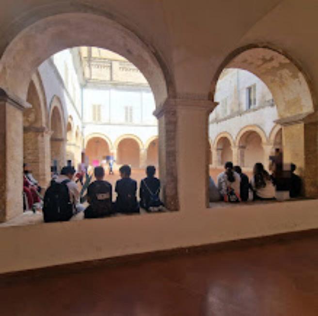 Il chiostro di San Francesco a Civitanova Alta