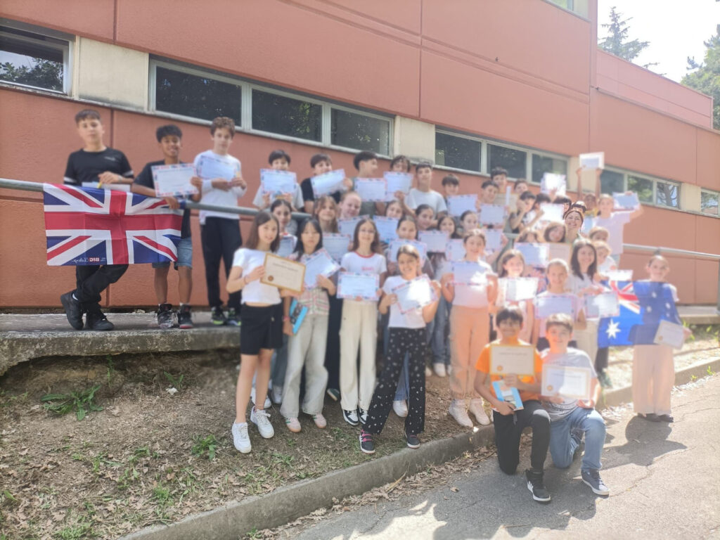 Il gruppo dei CLIL explorers del Convitto Leopardi, a.s. 2024-2025