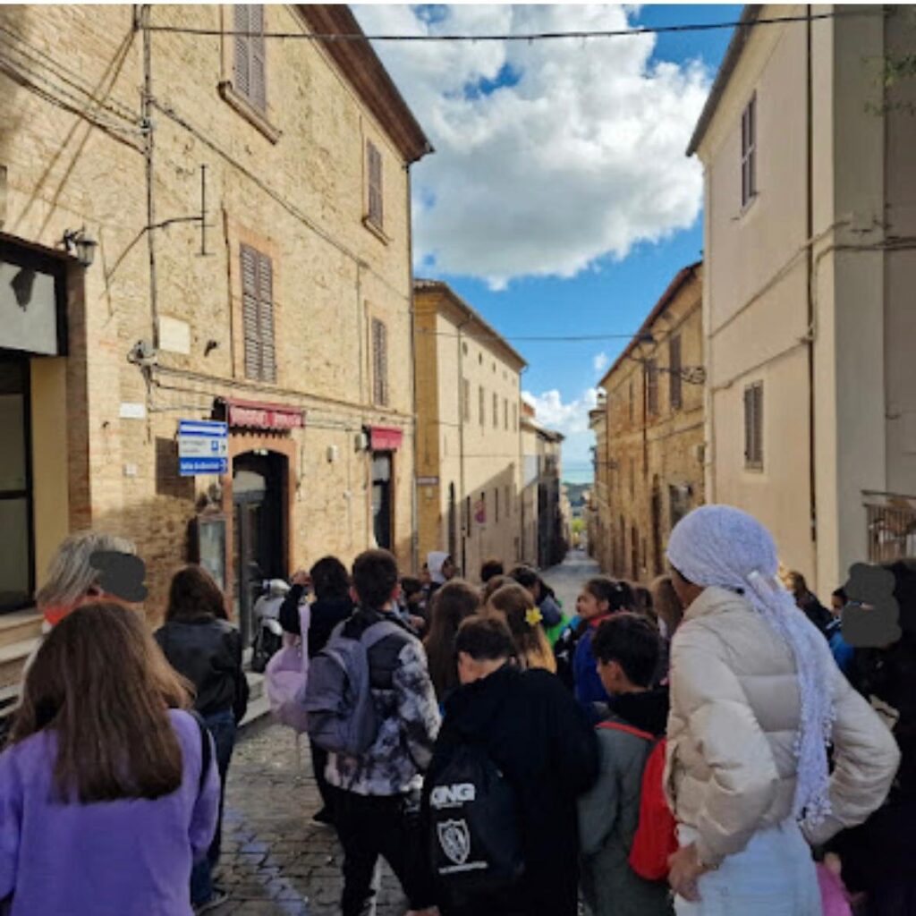 Piazza della Libertà a Civitanova Alta