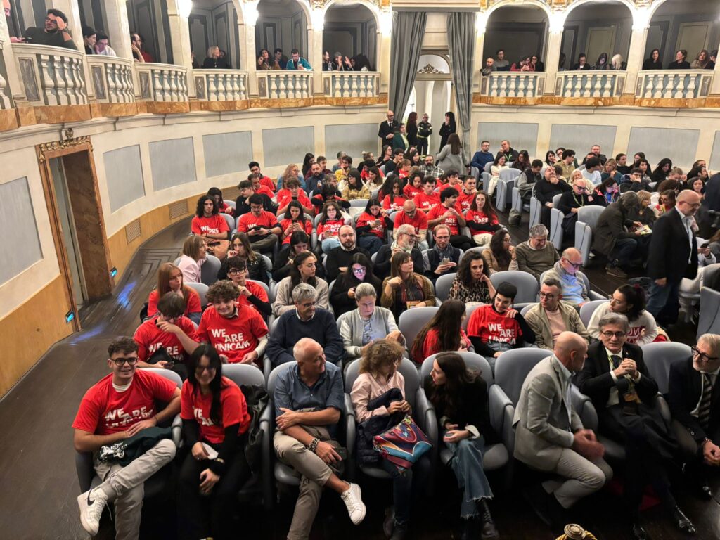 Gli studenti e le studentesse dell'Universitò di Camerino
