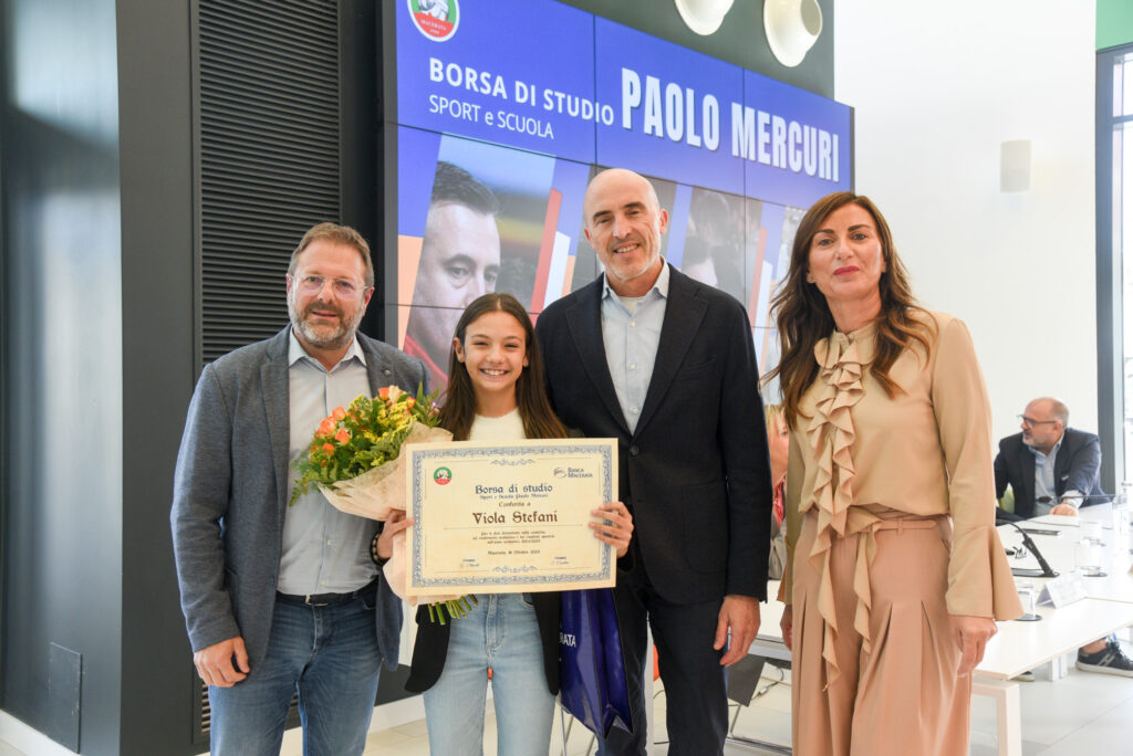 La premiazione di Viola Stefani