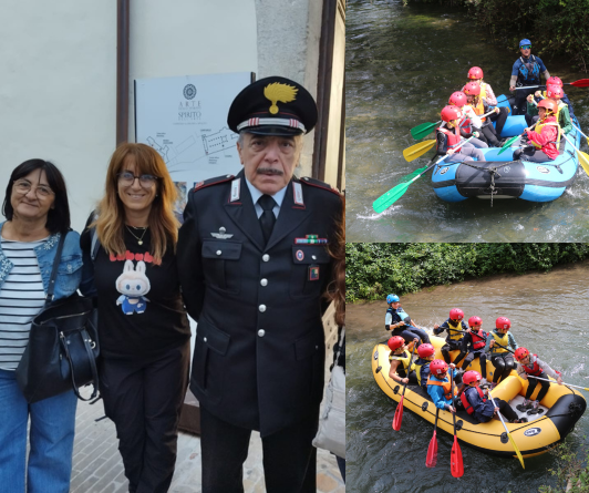 Una gita speciale tra rafting e le interrogazioni di Nino Frassica