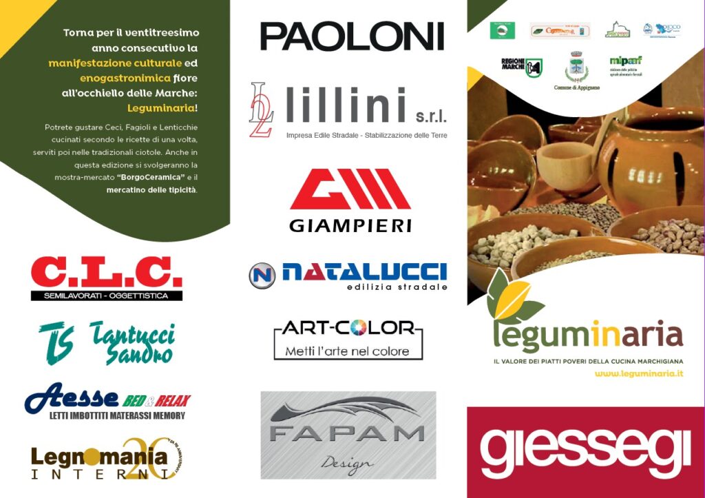 Il programma di Leguminaria 