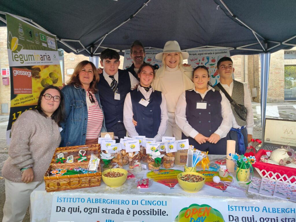 Lo stand a Leguminaria