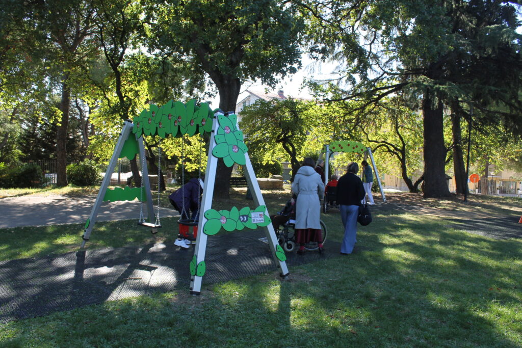 Inaugurazione parco Villa Cozza, i nuovi giochi