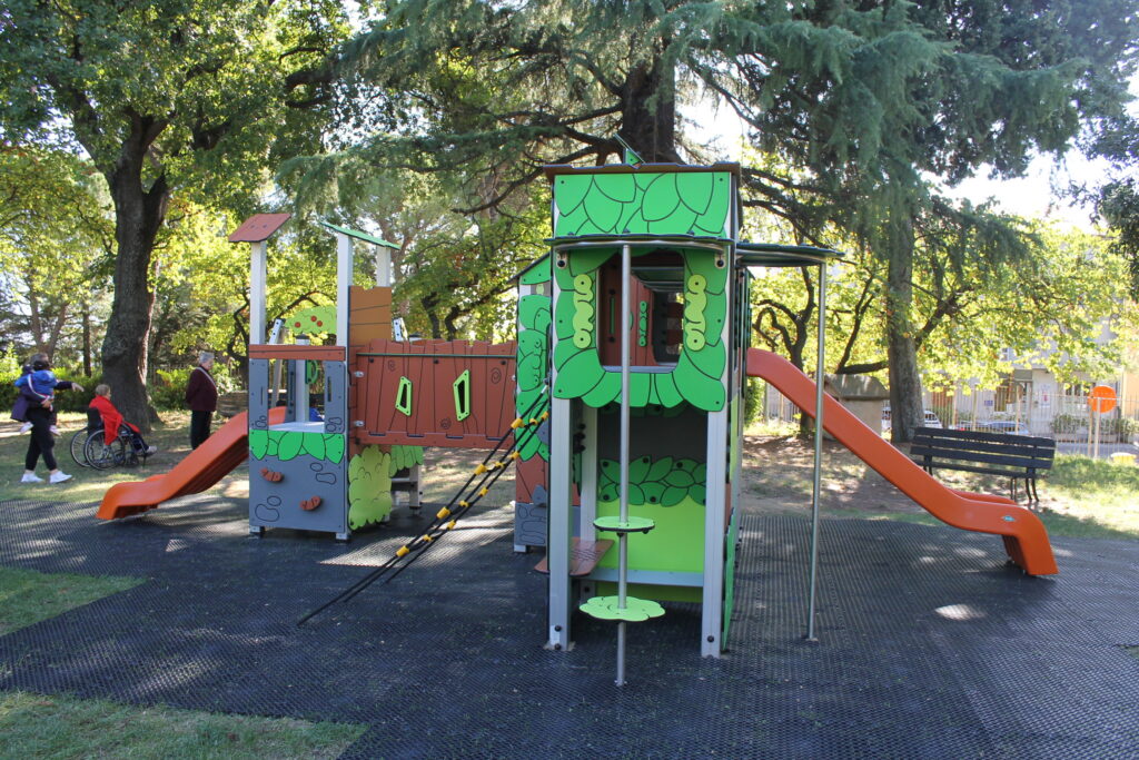 Inaugurazione parco Villa Cozza, i nuovi giochi