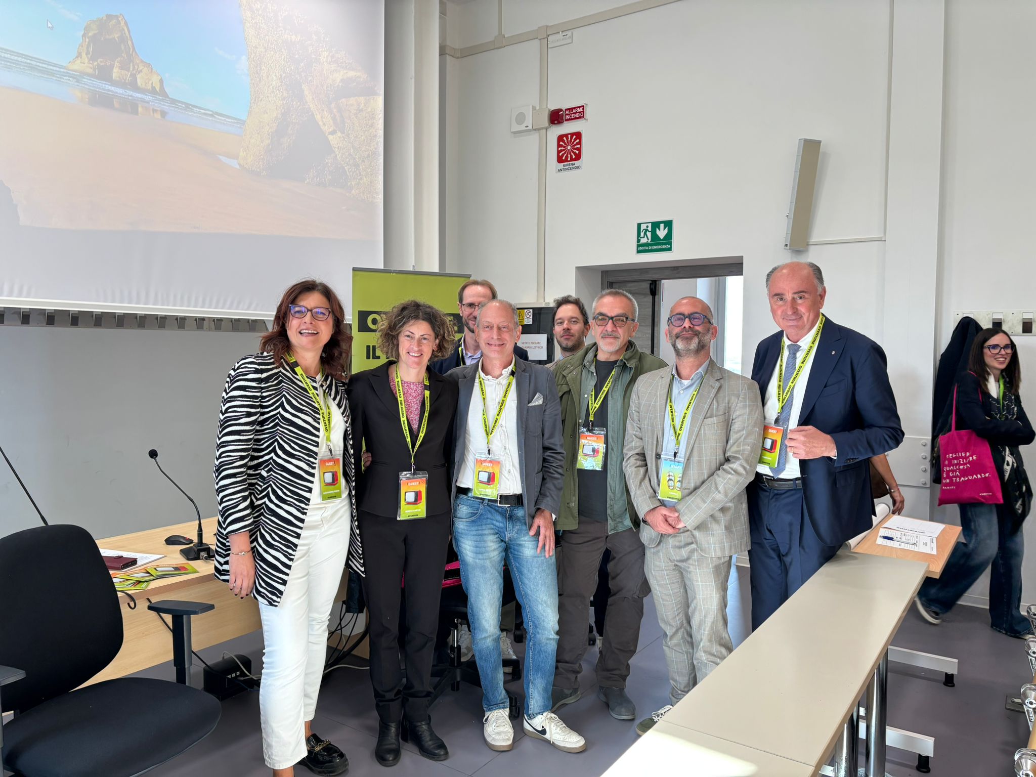 Alessandra Pierini, Serena Sartini, Gerardo De Vivo, Dario Ricci, Fabio Luna, Giacomo Gistri e Giacomo Buoncompagni
