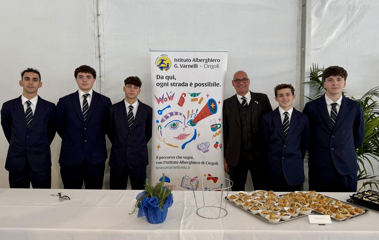 Studenti del Varnelli per Mattarella