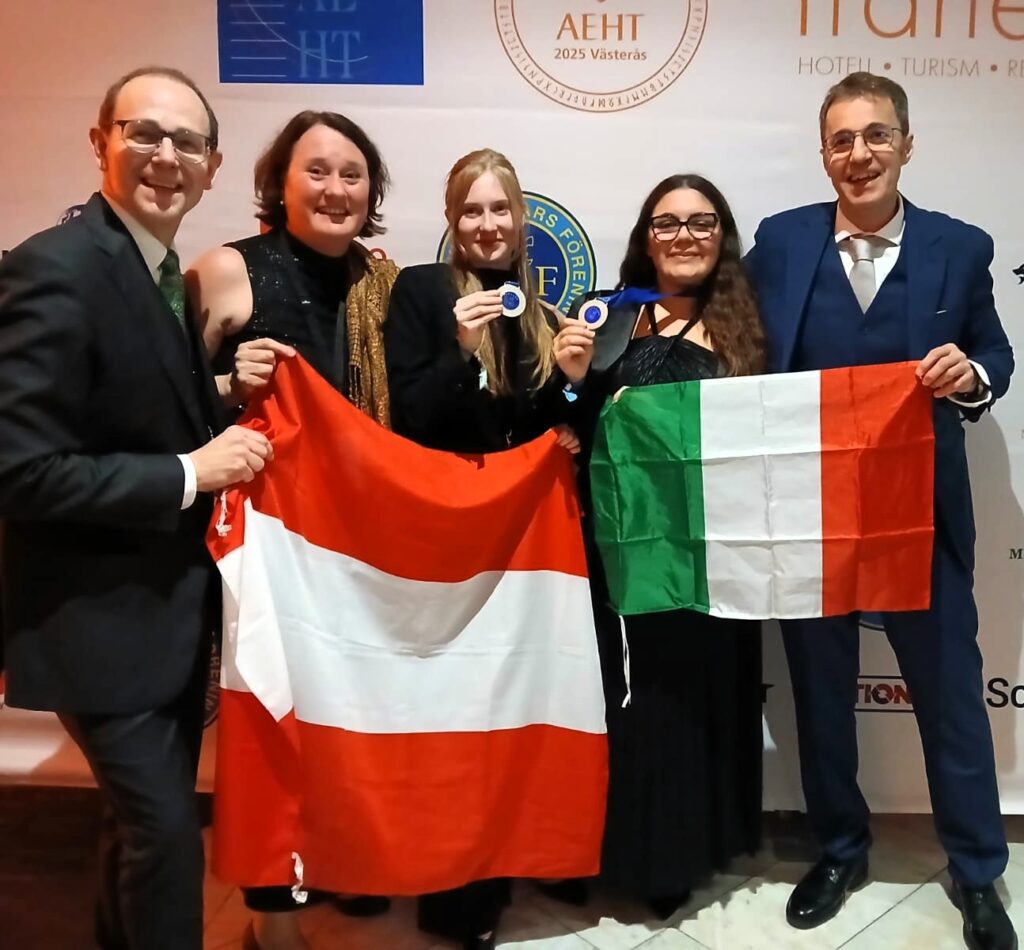 Sofia Ceci e l'alberghiero di Cingoli all'Aeht