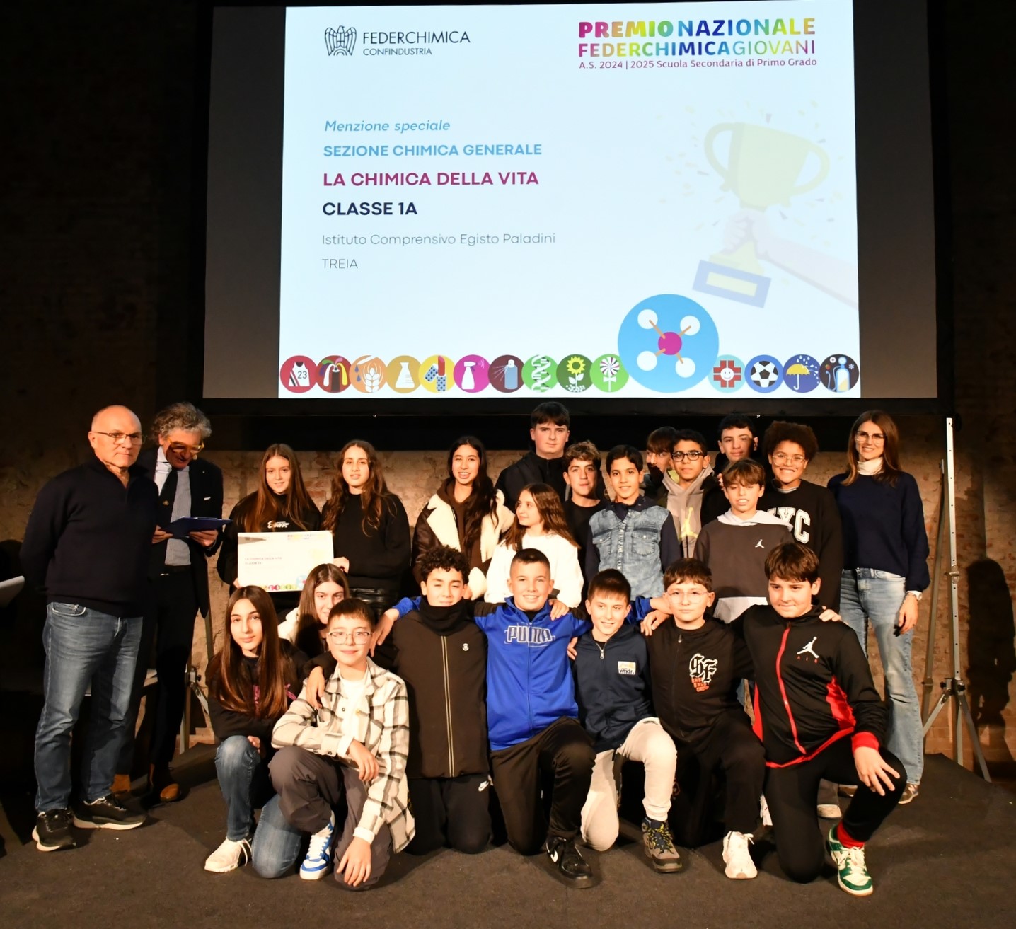Chimica della vita, premiazione a Milano