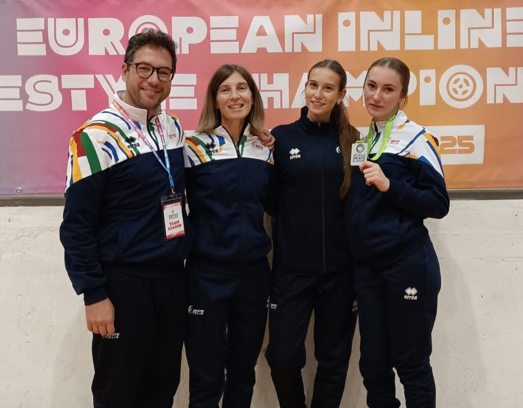 Viola Luciani è vicecampionessa europea di Inline Freestyle