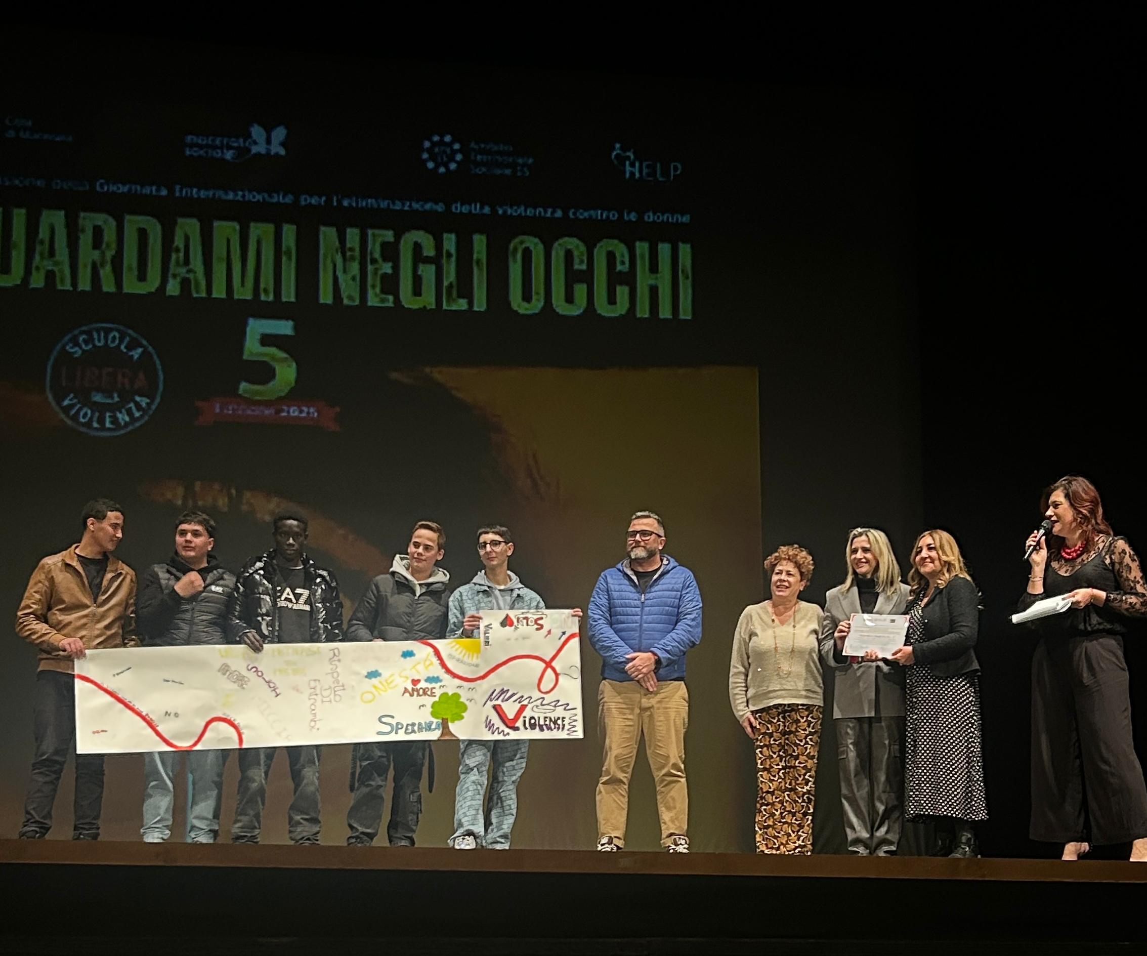 Guardami negli occhi, la premiazione