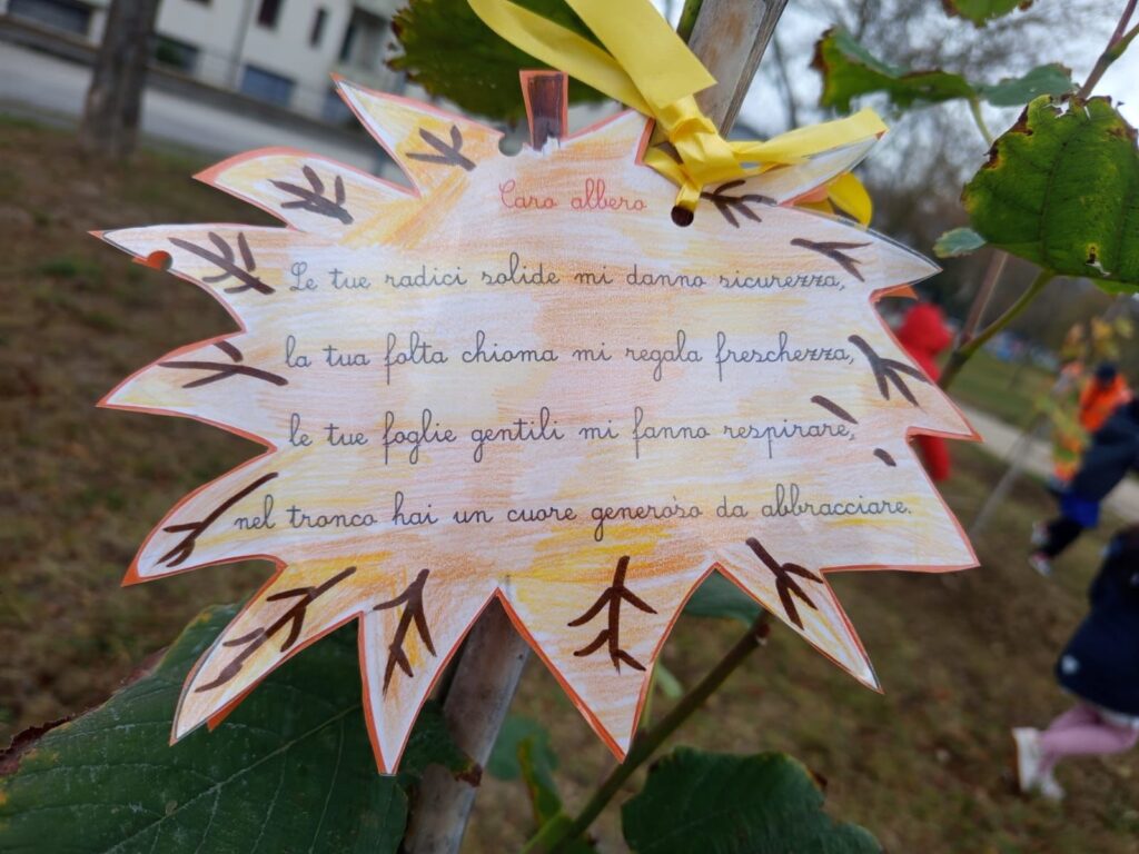 Matelica, la piantumazione di alberi per la Festa di oggi