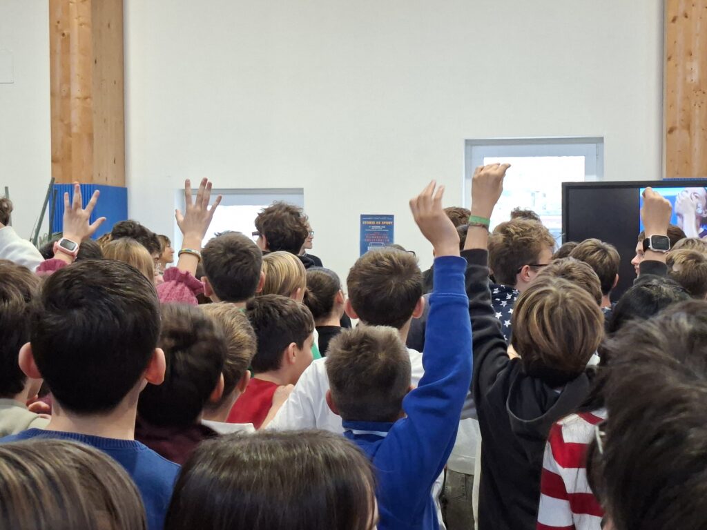 Elisabetta Cocciaretto risponde agli studenti