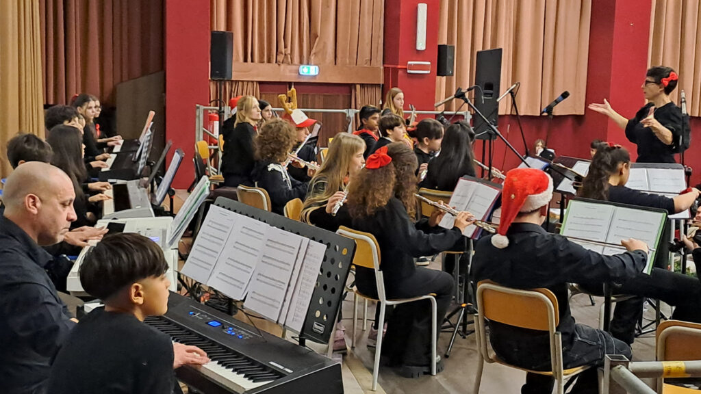 L'Orchestra delle classi seconde del Convitto