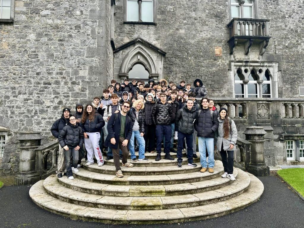 Il gruppo del Mattei a Dublino