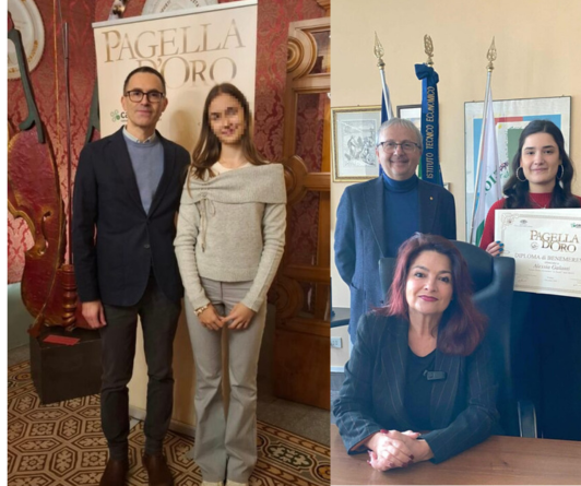 Pagella d'oro per Angelica Garbuglia e Alessia Galanti