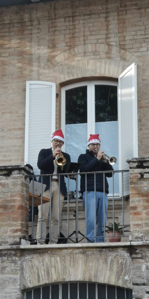 Marco Gasparrini e Yuri Valenti della Banda Salvadei