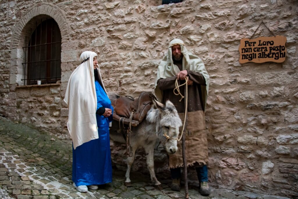 Il presepe vivente di Pievefavera