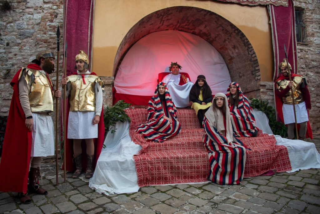 Il presepe vivente di Pievefavera
